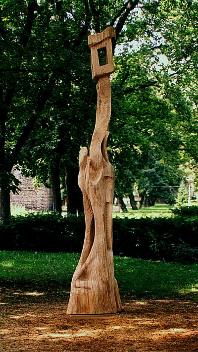 Božská muka, dub, Prostějov 2003, 400cm Božská muka, dub, Prostějov 2003, 400cm