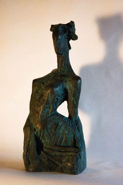 Smyslů plná, bronz, 100 cm Smyslů plná, bronz, 100 cm